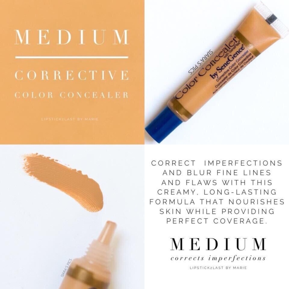 Senegence Color Concealer, Medium. Multi-use; use as bronzer too!!